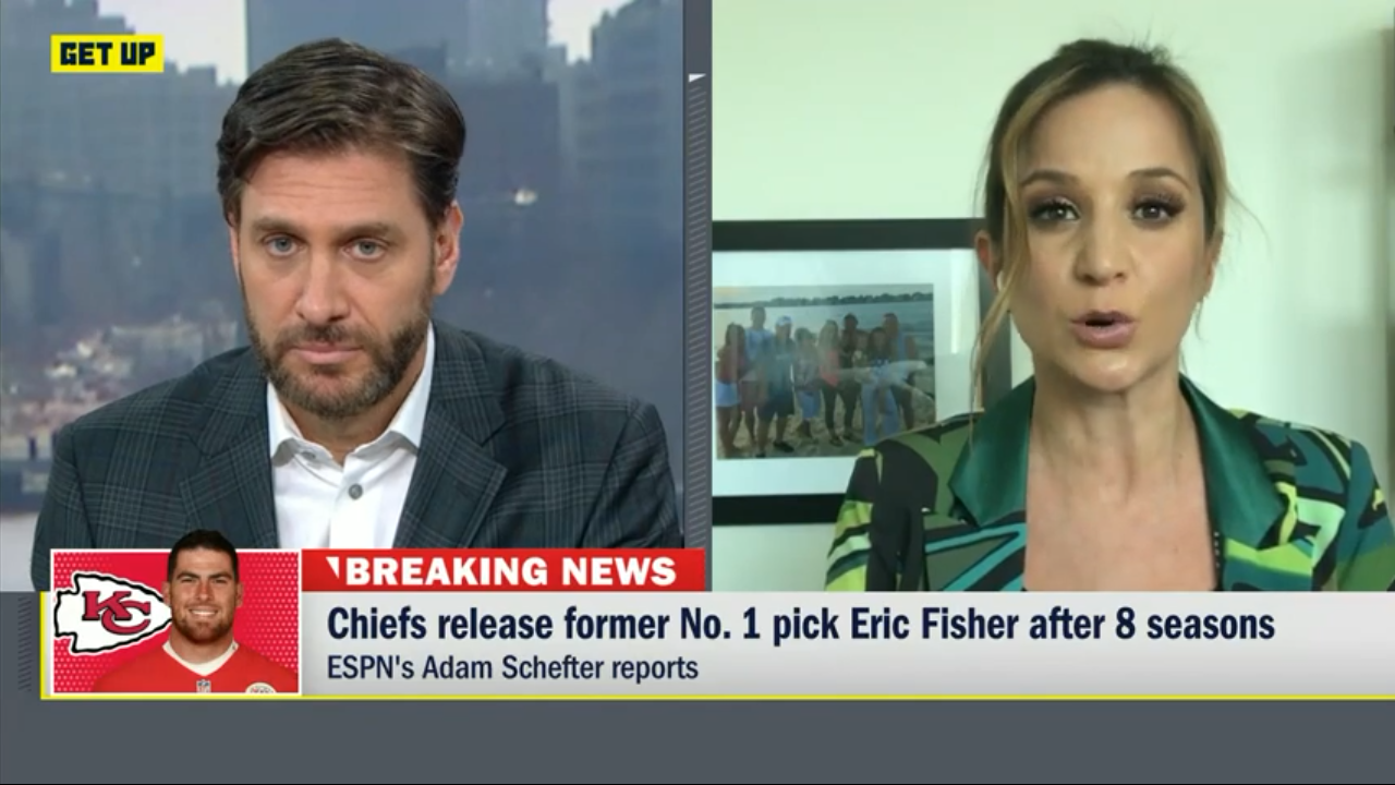The Chiefs release former No. 1 pick Eric Fisher