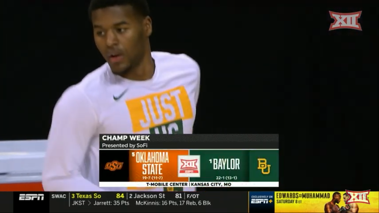 Semifinals 5Oklahoma State vs 1Baylor M NCAAB Highlights