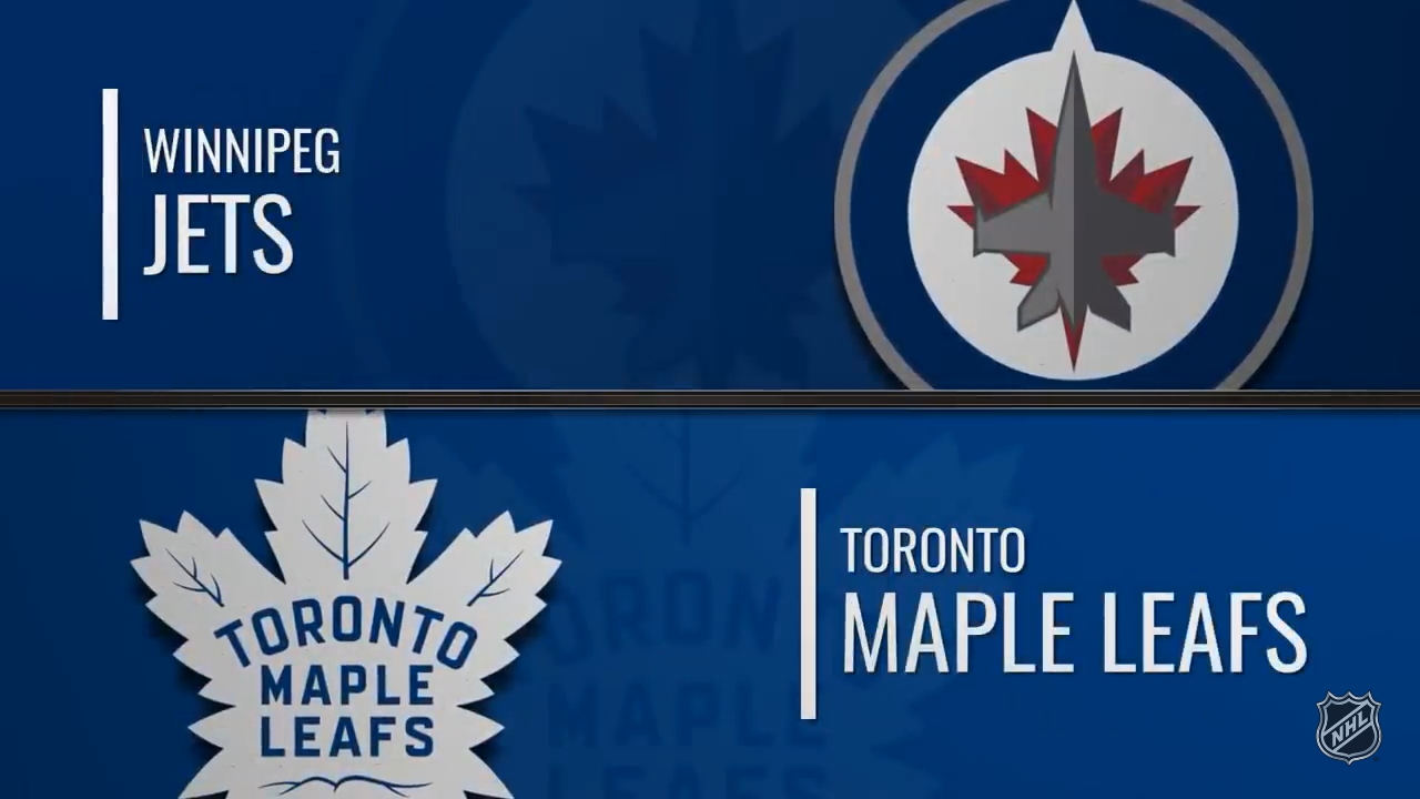 Jets @ Maple Leafs Game Highlights