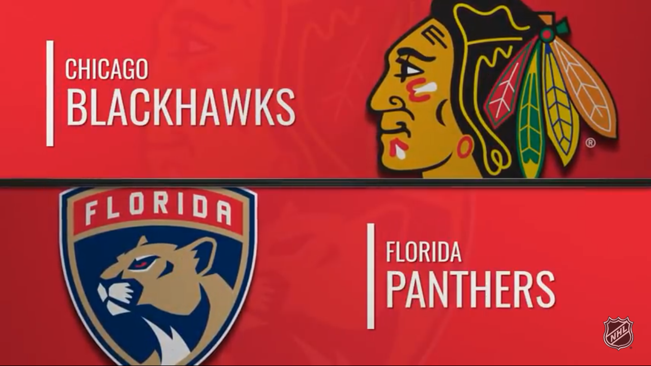Blackhawks @ Panthers Game Highlights