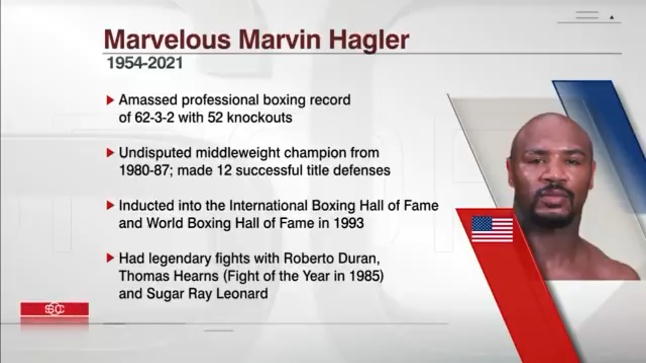 Teddy Atlas pays tribute to boxing legend ‘Marvelous’ Marvin Hagler
