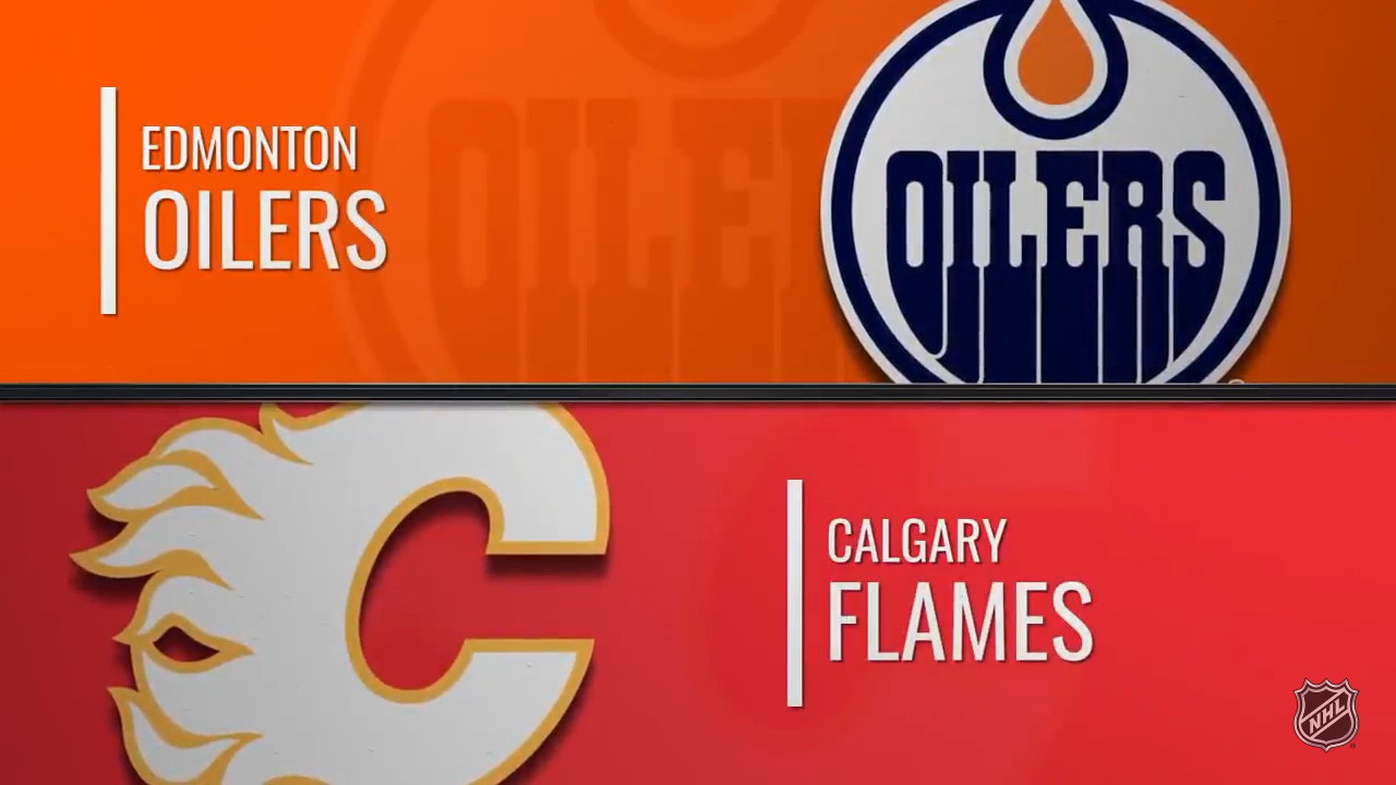 Oilers @ Flames Game Highlights