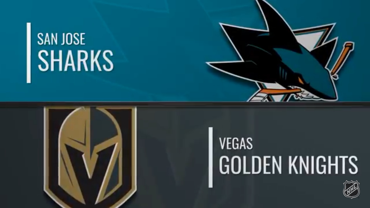 Sharks @ Golden Knights Game Highlights