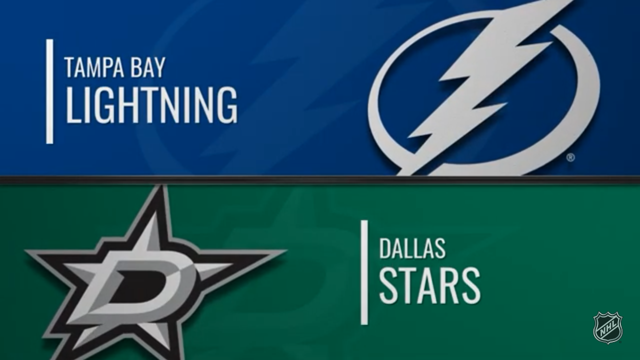 Lightning @ Stars Game Highlights