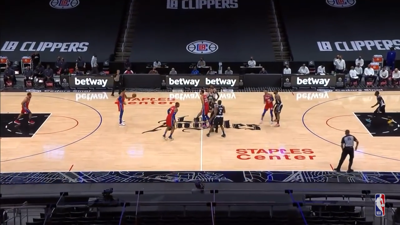 76ERS @ CLIPPERS GAME HIGHLIGHTS