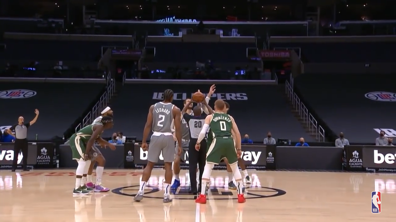 BUCKS @ CLIPPERS GAME HIGHLIGHTS