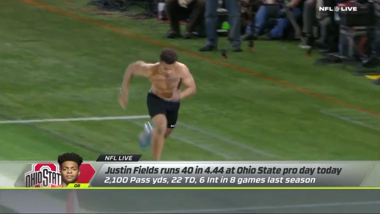 Recapping Justin Fields’ Ohio State Pro Day