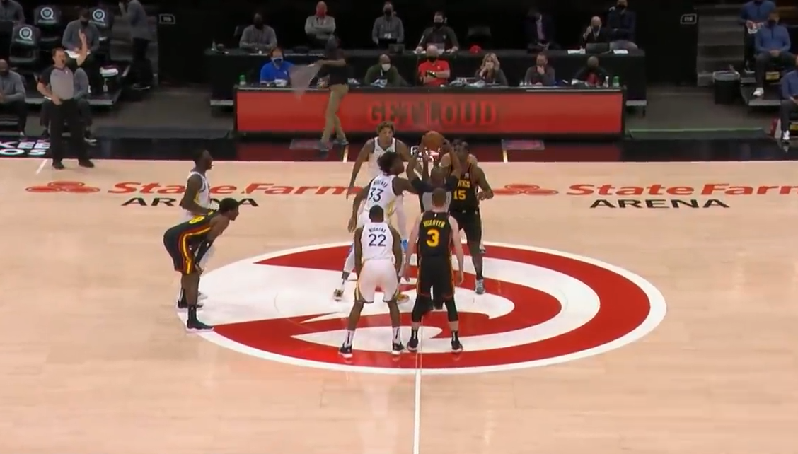 WARRIORS @ HAWKS GAME HIGHLIGHTS