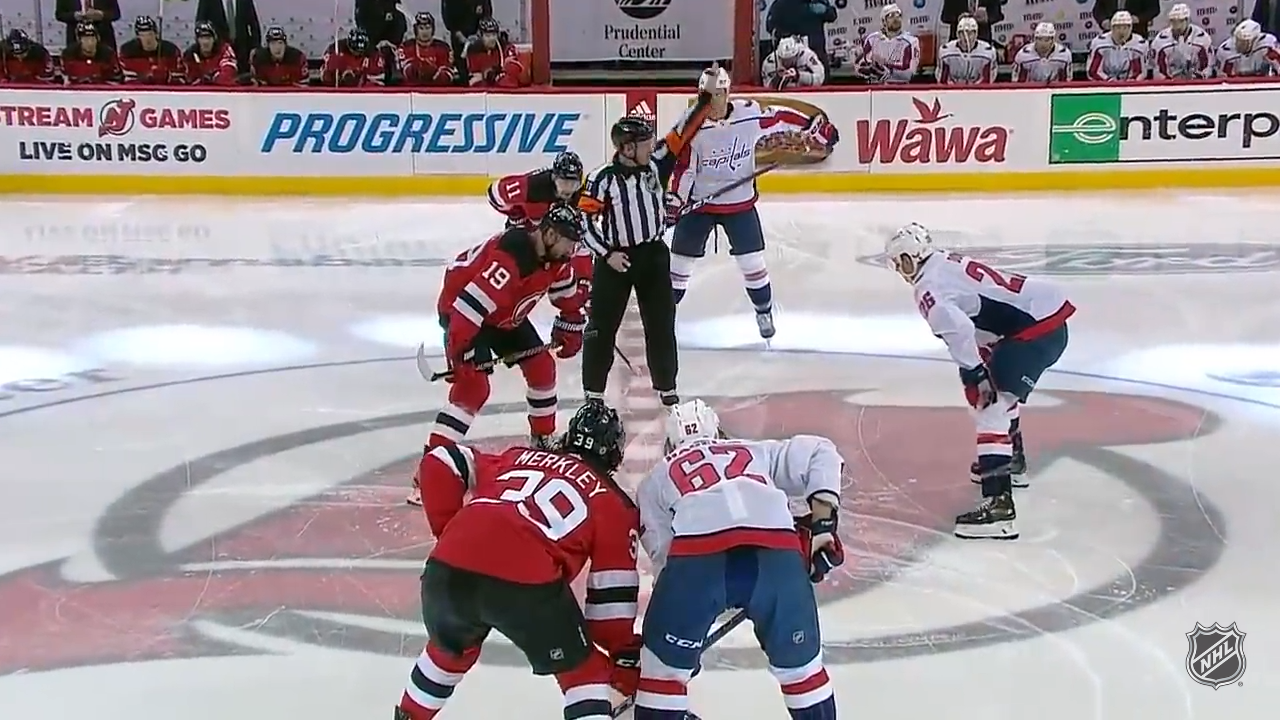 Capitals @ Devils NHL Highlights