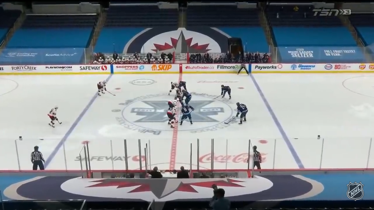 Senators @ Jets NHL Highlights