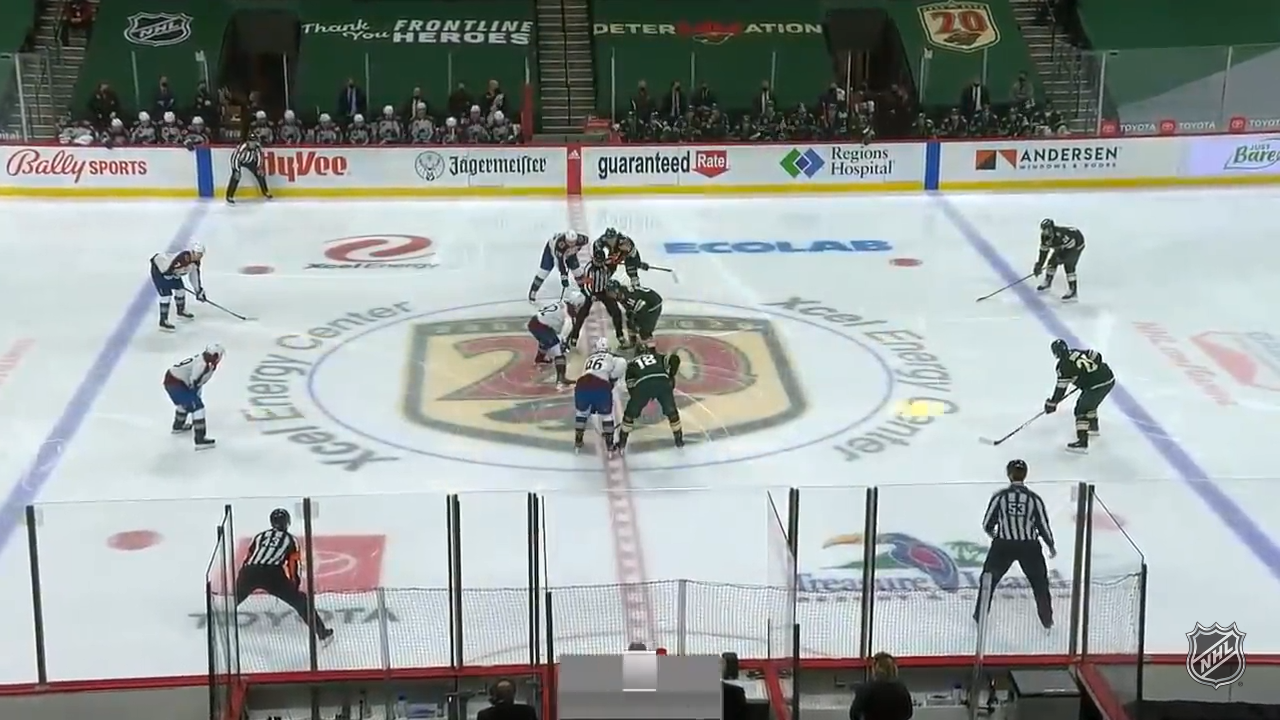 Avalanche @ Wild NHL Highlights