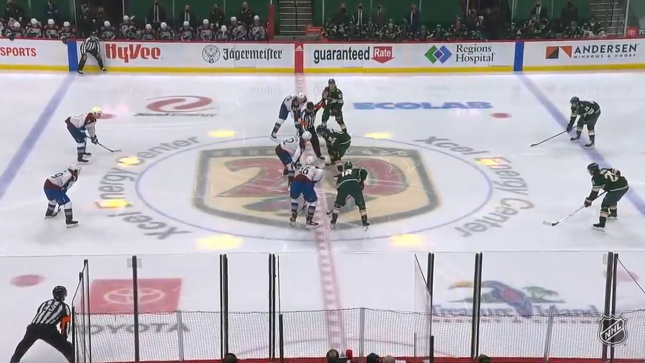 Avalanche @ Wild NHL Highlights