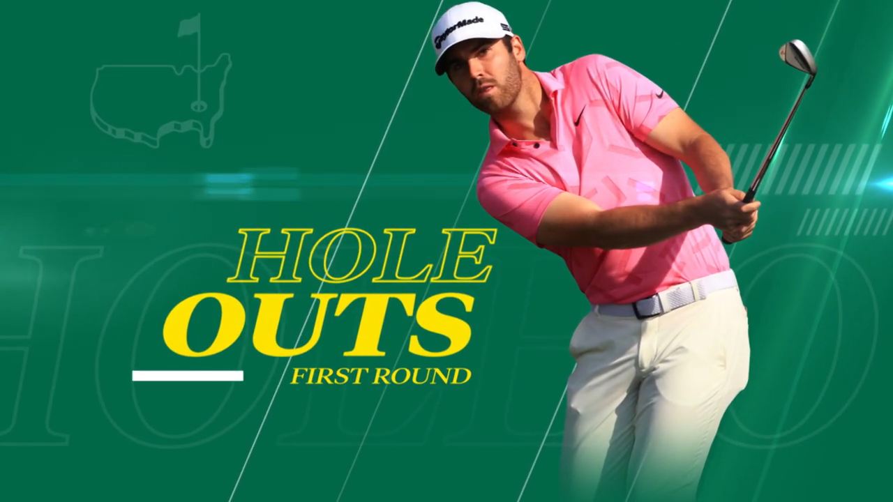 Every Hole Out From The First Round. The Masters