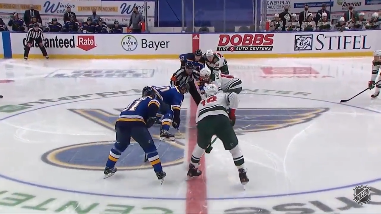 Wild @ Blues NHL Highlights