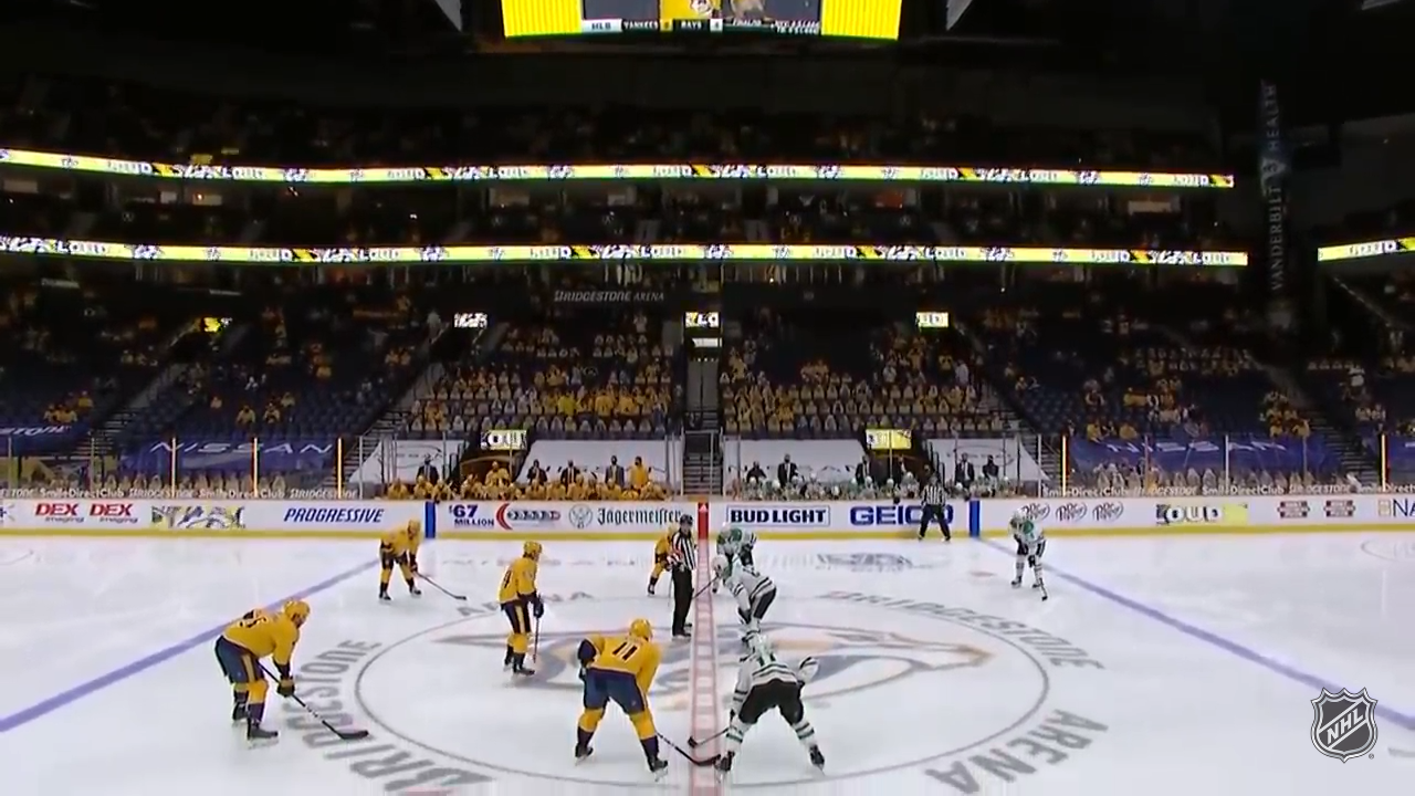 Stars @ Predators NHL Highlights