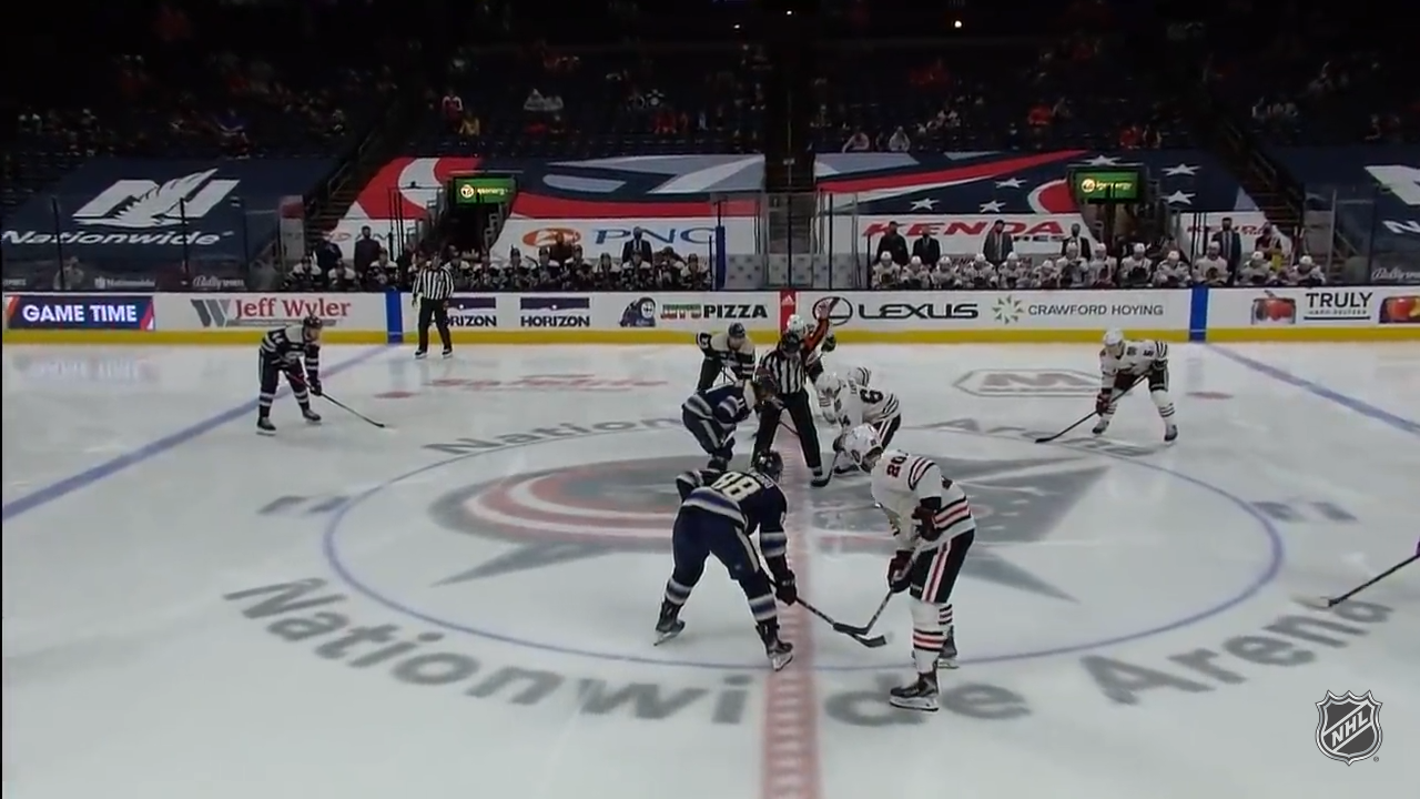 Blackhawks @ Blue Jackets NHL Highlights