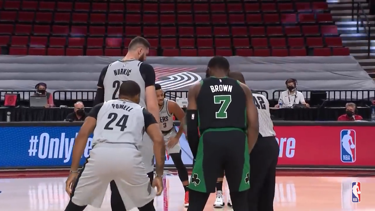 CELTICS @ TRAIL BLAZERS GAME HIGHLIGHTS