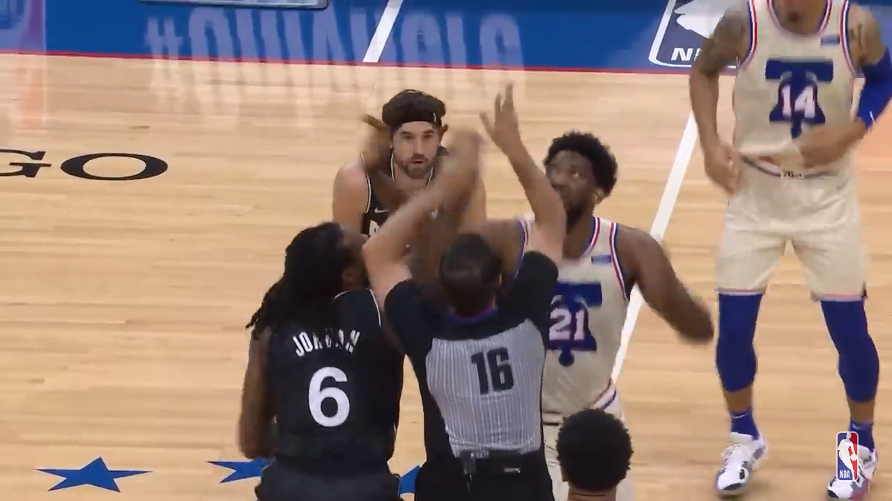 NETS @ 76ERS GAME HIGHLIGHTS