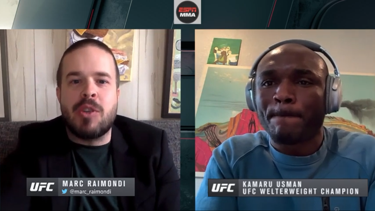 Kamaru Usman talks Jorge Masvidal rematch, Nate Diaz return & Francis Ngannou