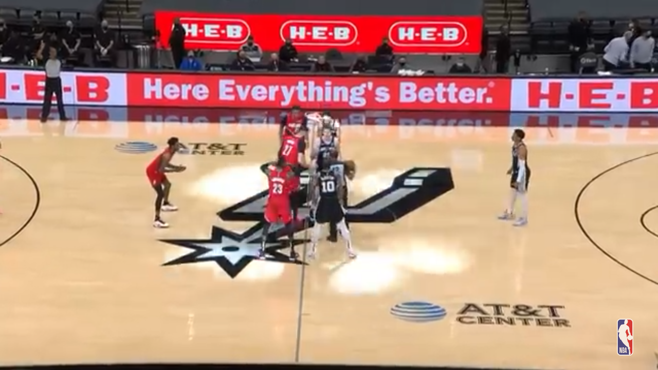 TRAIL BLAZERS @ SPURS GAME HIGHLIGHTS