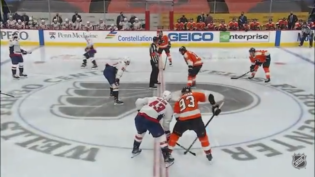 Capitals @ Flyers NHL Highlights