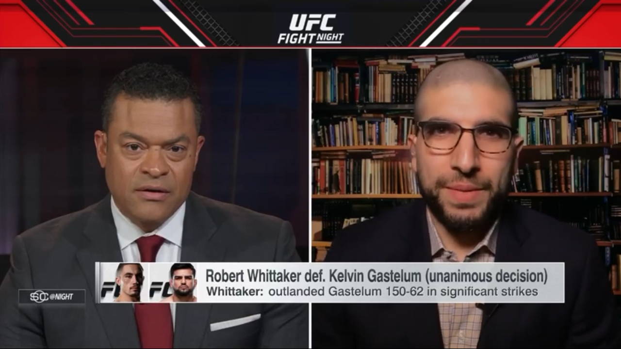#UFCVegas24​ Reaction: Robert Whittaker beats Kelvin Gastelum by decision