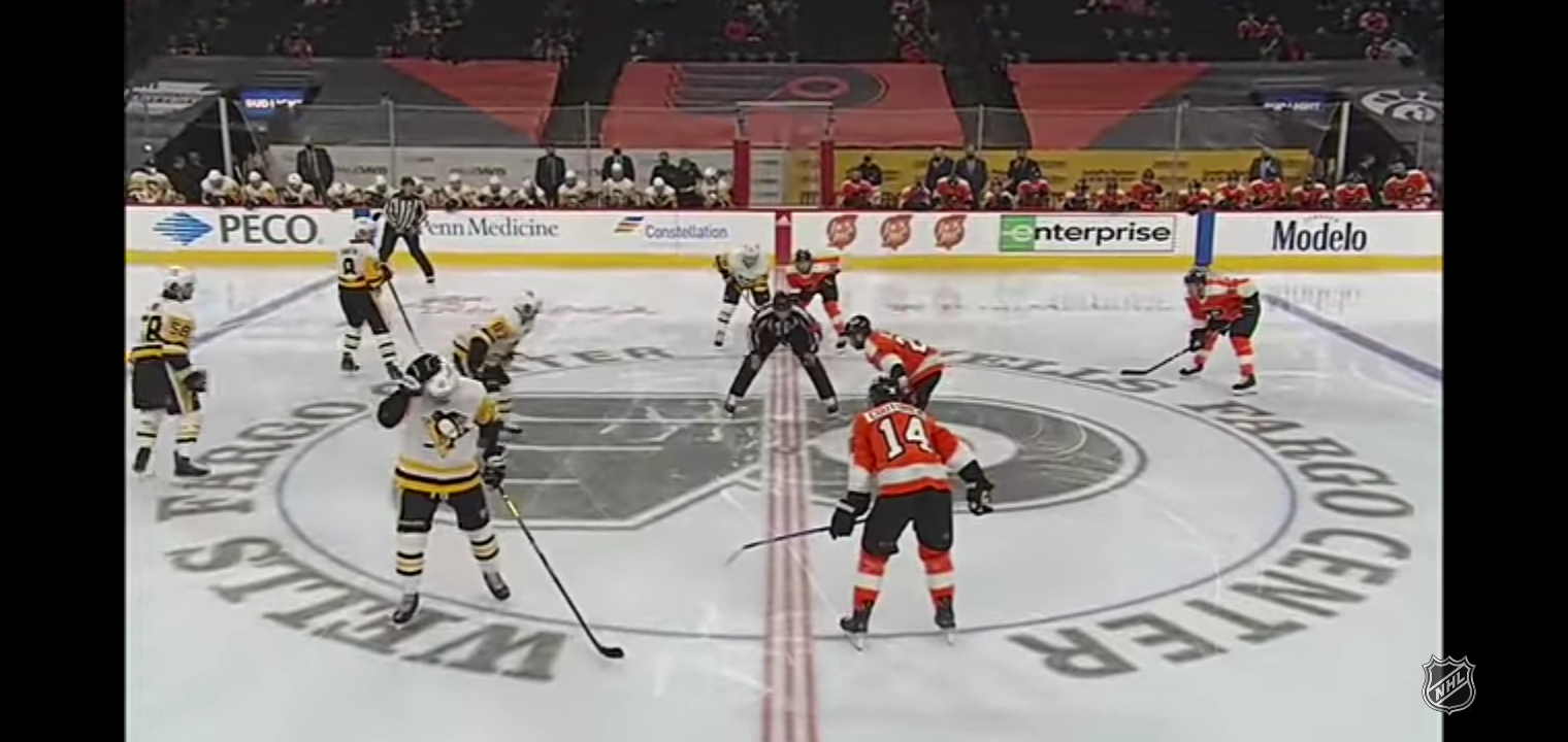 Penguins @ Flyers NHL Highlights