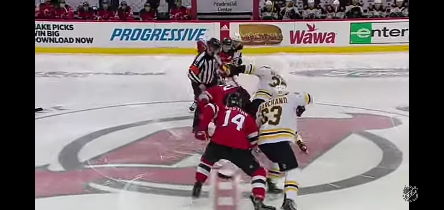 Bruins @ Devils NHL Highlights