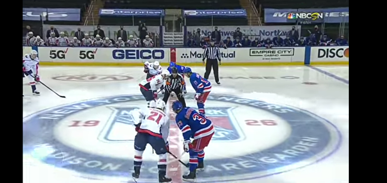 Capitals @ Rangers NHL Hightlights