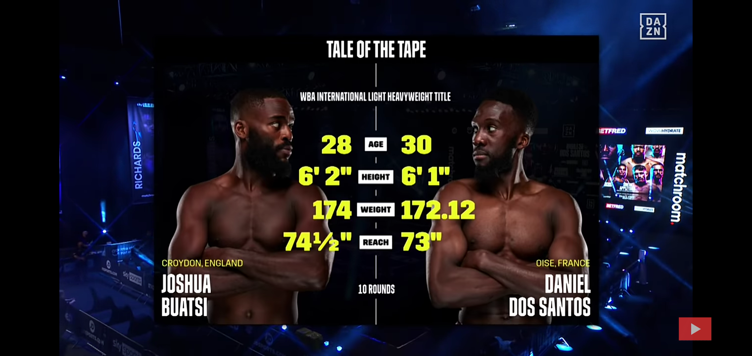 Joshua Buatsi vs. Daniel Dos Santos