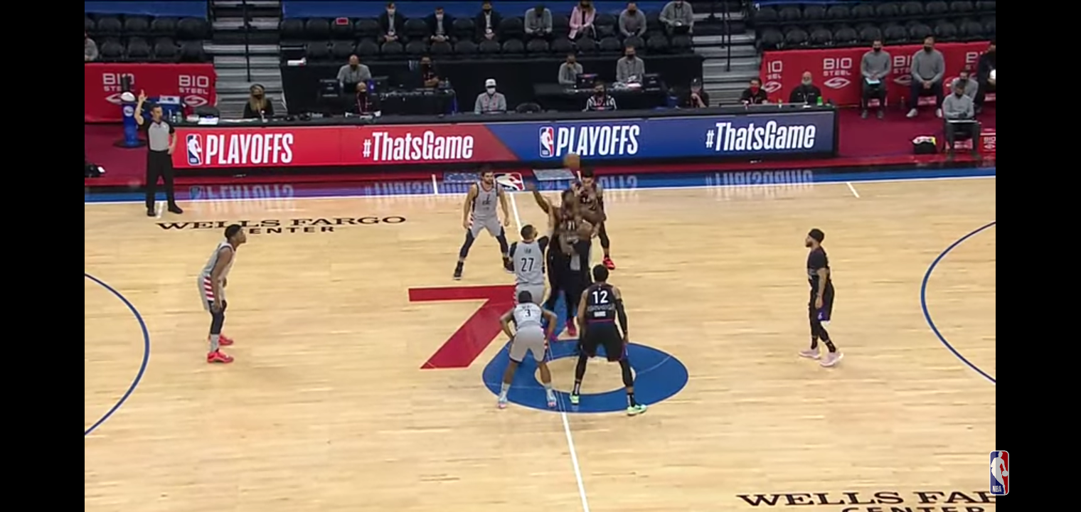 WIZARDS @ 76ERS GM2 NBA PLAYOFFS HIGHLIGHTS