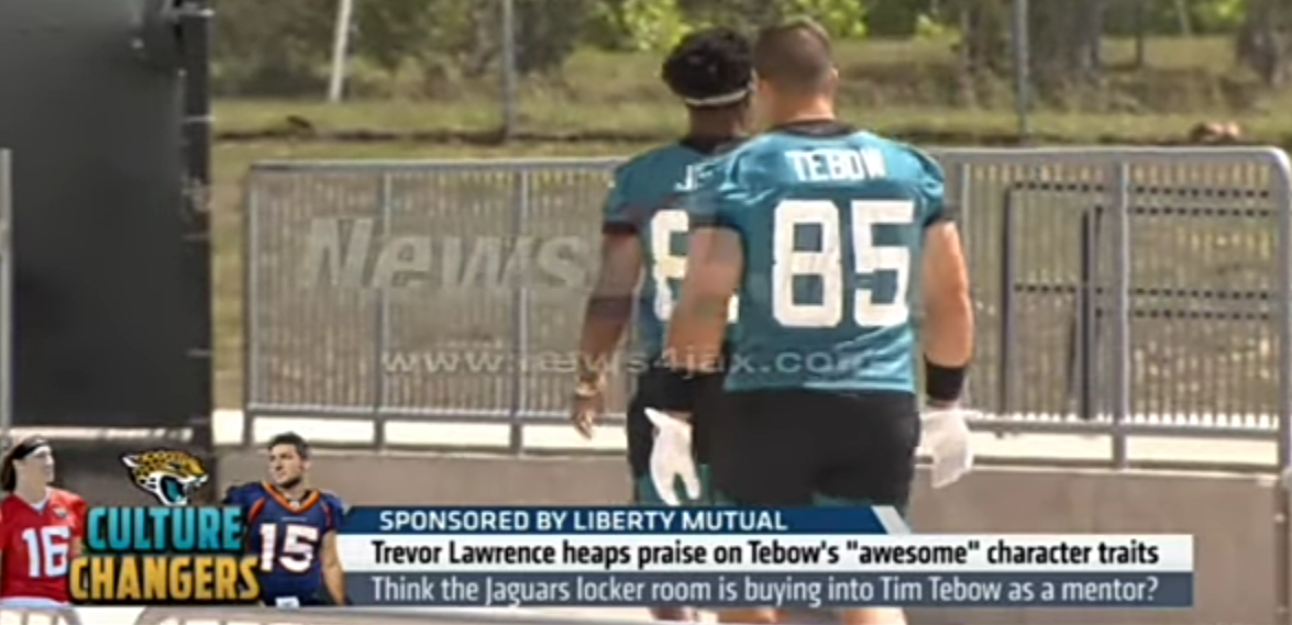Shannon “ridiculed” Tim Tebow addicted to fame, like Jaguars praises Tebow as a mentor