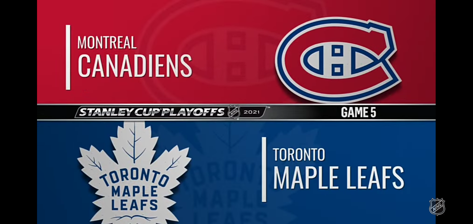 First Round Gm 5 Canadiens @ Maple Leafs NHL Playoffs Highlights