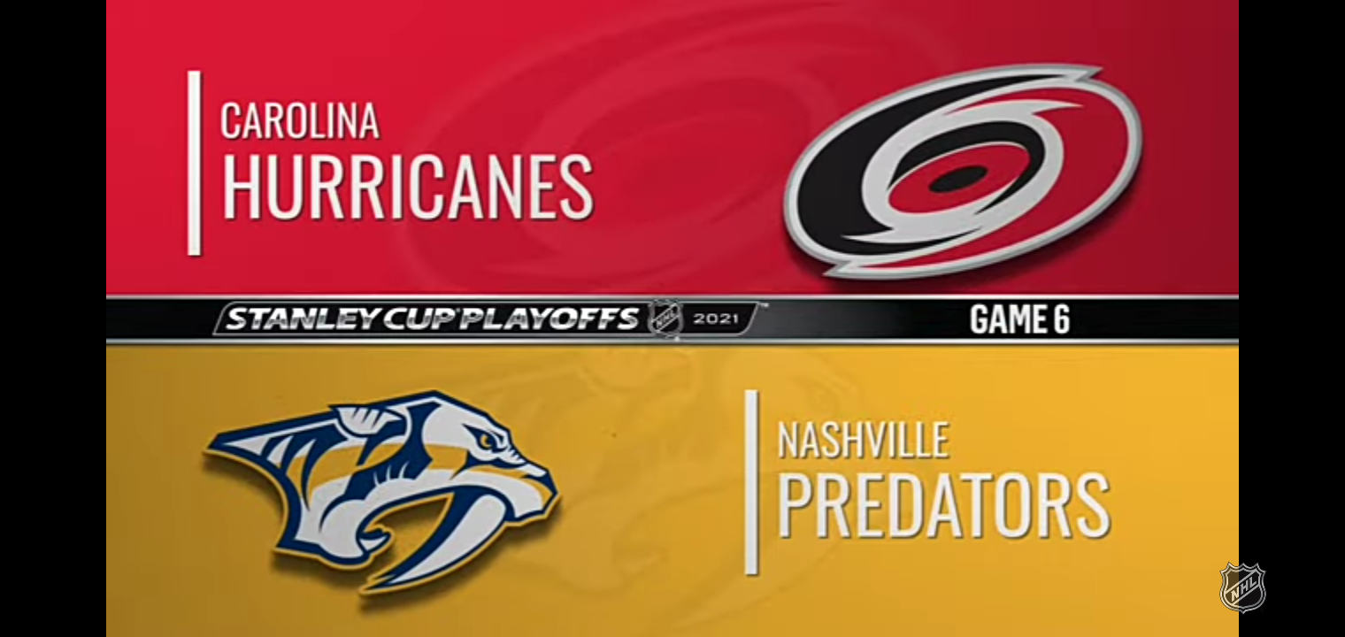 First Round Gm 6 Hurricanes @ Predators NHL Playoffs Highlights