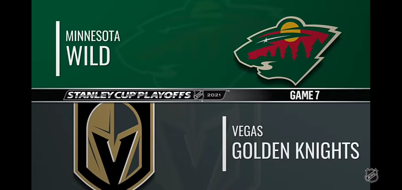 First Round Gm 7 Wild @ Golden Knights NHL Playoffs Highlights
