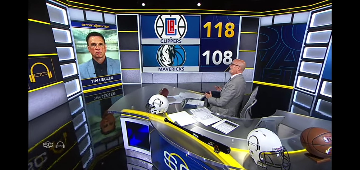 Tim Legler reacts to Clippers getting back in series with Mavs