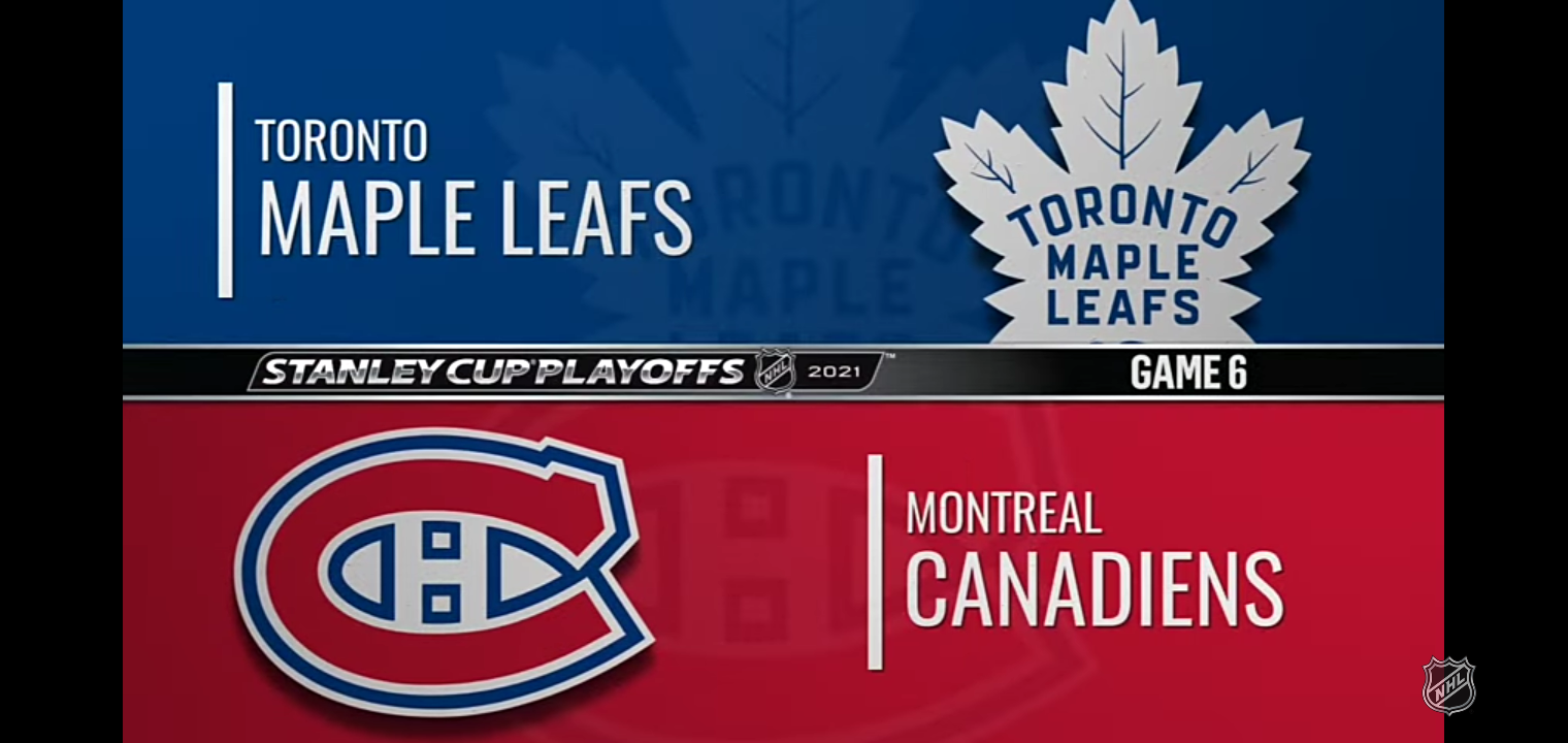 First Round Gm 6 Maple Leafs @ Canadiens NHL Playoffs Highlights