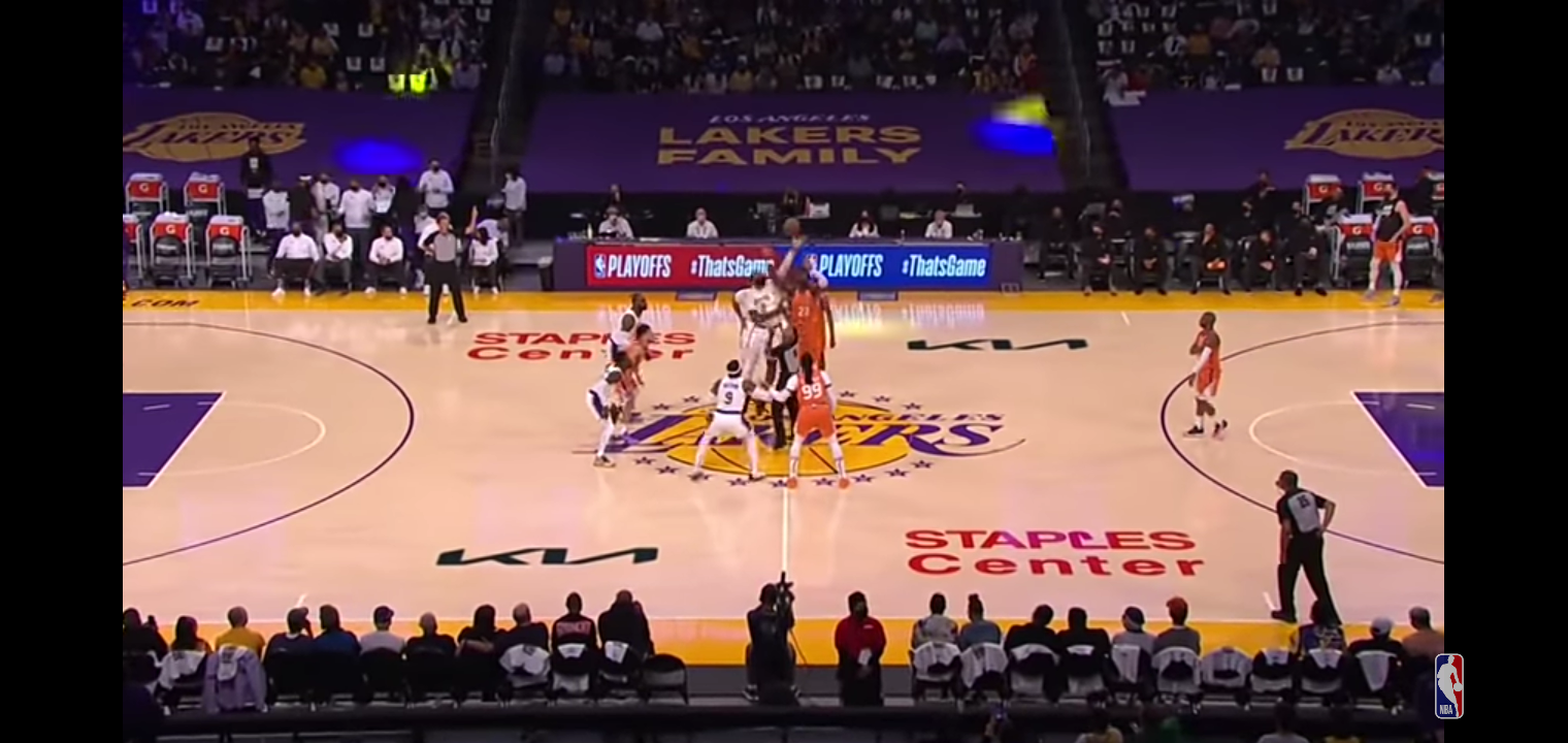 SUNS @ LAKERS NBA PLAYOFFS HIGHLIGHTS