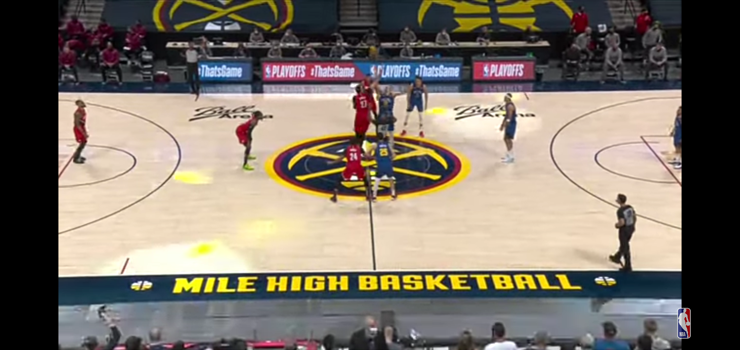 TRAIL BLAZERS @ NUGGETS NBA PLAYOFFS HIGHLIGHTS