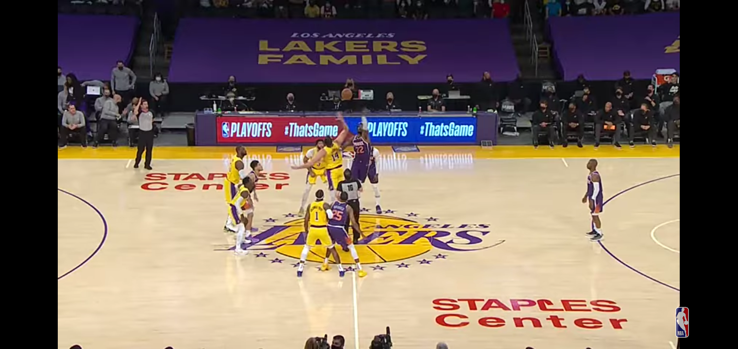 SUNS @ LAKERS NBA PLAYOFFS HIGHLIGHTS