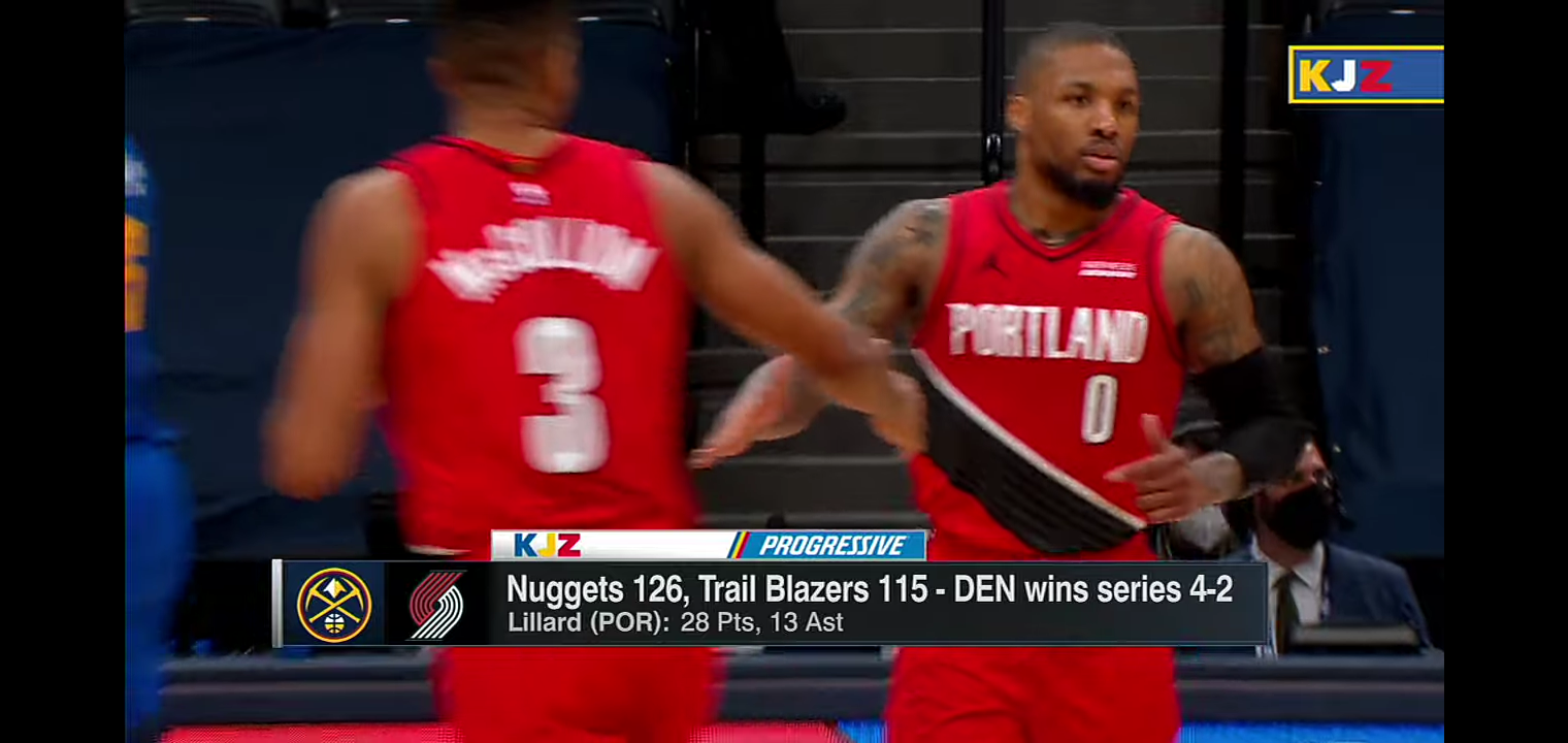 Reacting to the Nuggets eliminating the Blazers. What’s next for Damian Lillard?