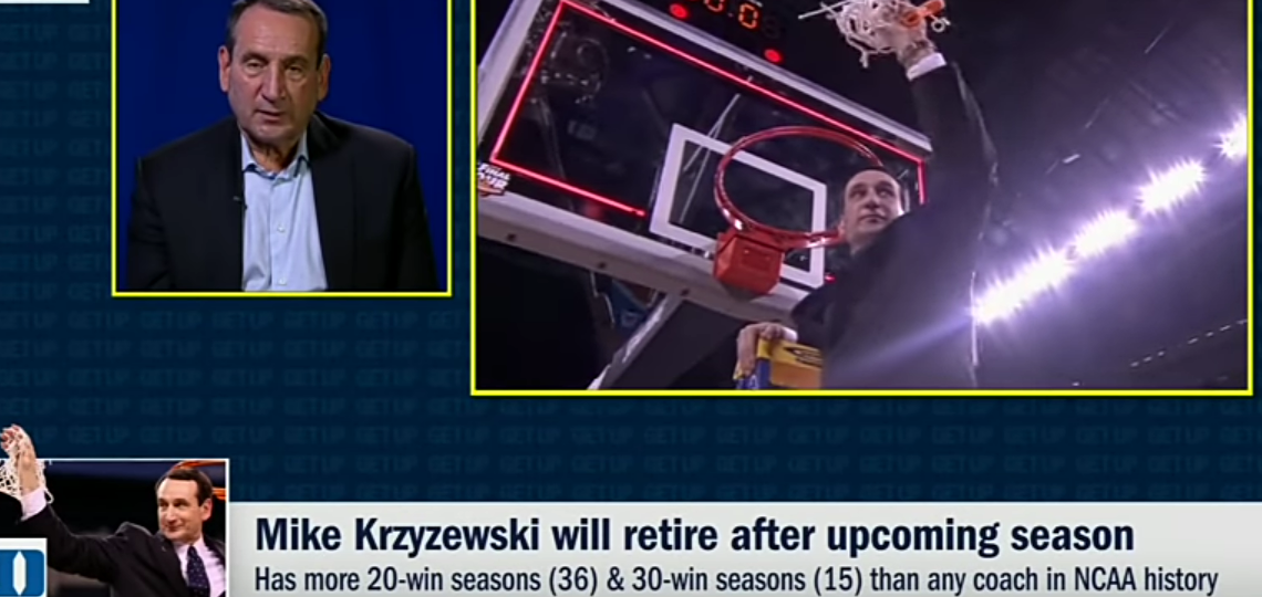 Coach K reflects on his decision to retire from coaching with Mike Greenberg