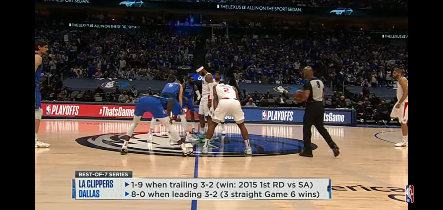 CLIPPERS @ MAVERICKS NBA PLAYOFFS HIGHLIGHTS