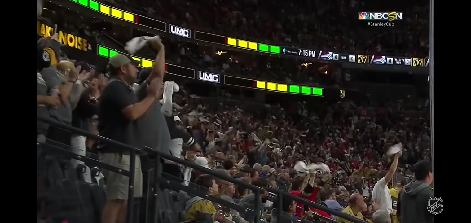 Second Round Gm3 Avalanche @ Golden Knights NHL Playoffs Highlights