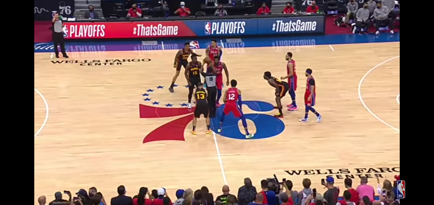HAWKS @ 76ERS NBA PLAYOFFS HIGHLIGHTS
