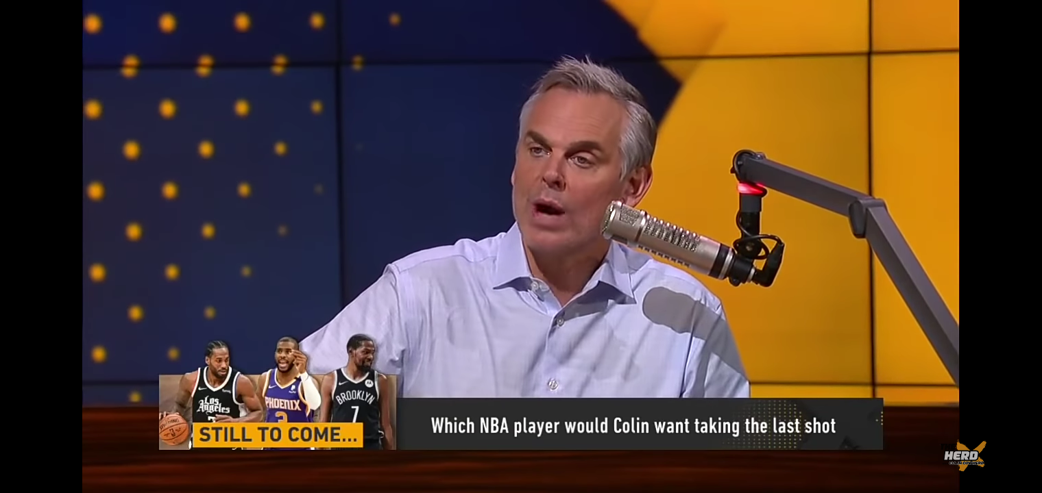 Colin Cowherd plays ‘Would You Rather’ with NBA players in the playoffs