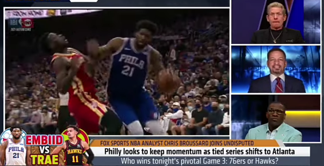 UNDISPUTED – Chris Broussard: “If Embiid & 76ers play the right way, Hawks have no chance”