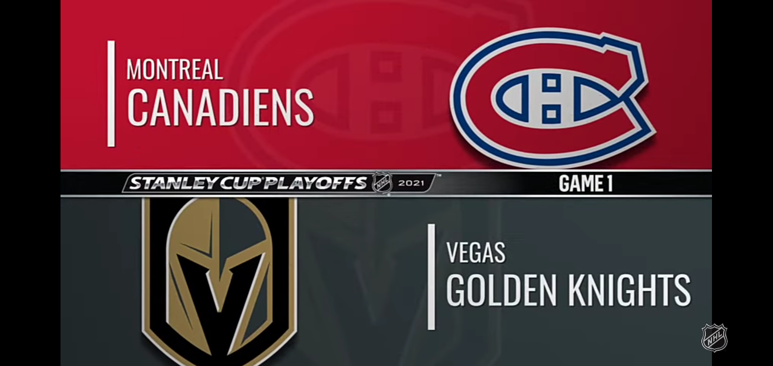 Semifinals Gm 1 Canadiens @ Golden Knights NHL Playoffs Highlights