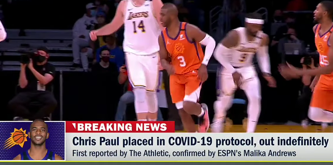 First Take reacts to Chris Paul being out indefinitely