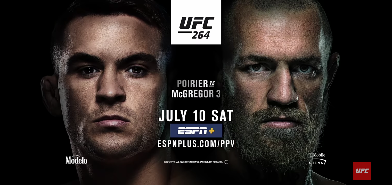 UFC 264: Poirier vs McGregor 3 – The Trilogy Official Trailer
